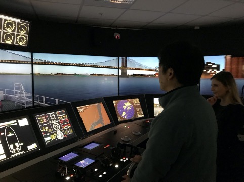 The simulator at HVL. Photo: M Lutzhoft