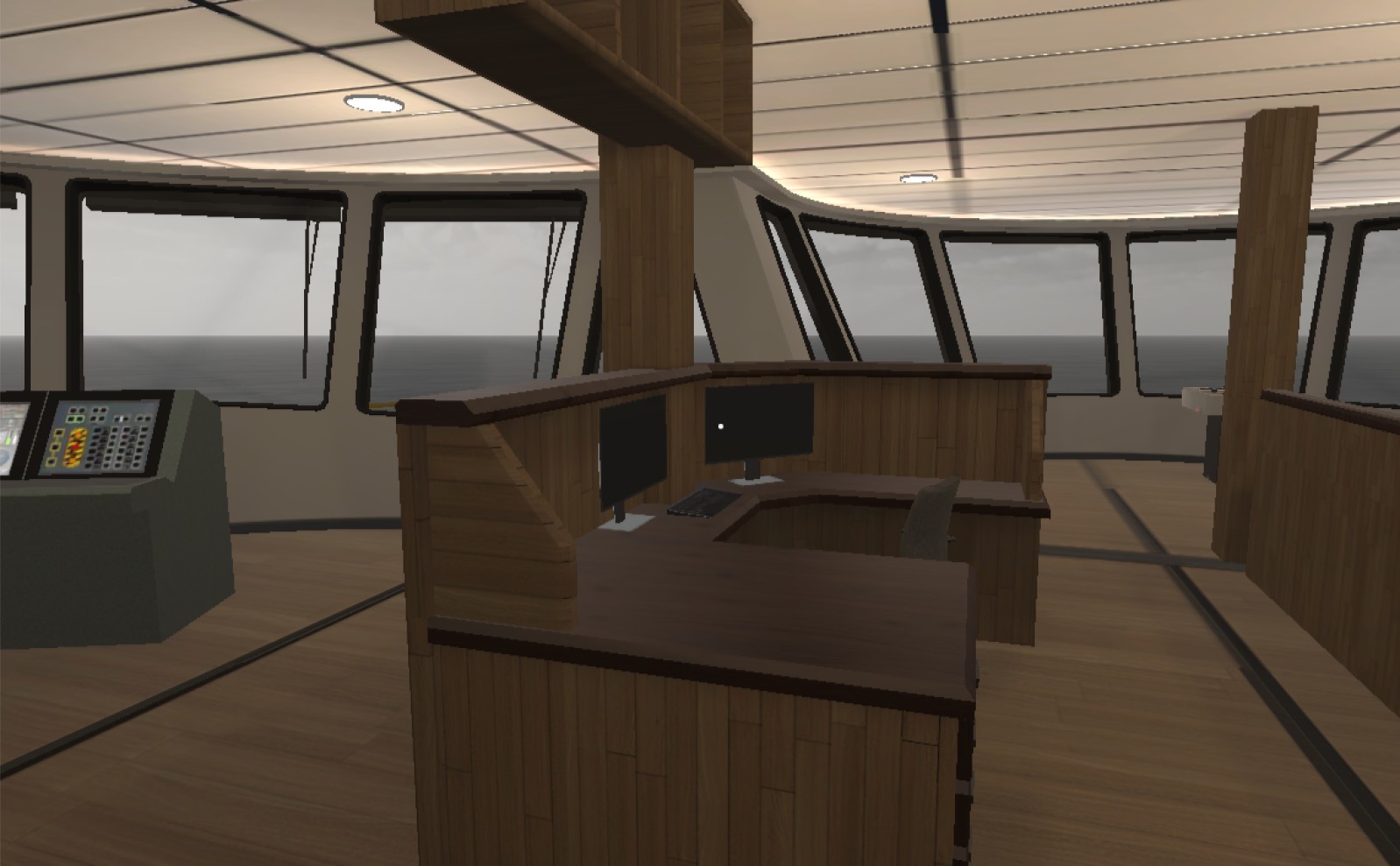 3D model ship in use
